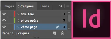 calque InDesign
