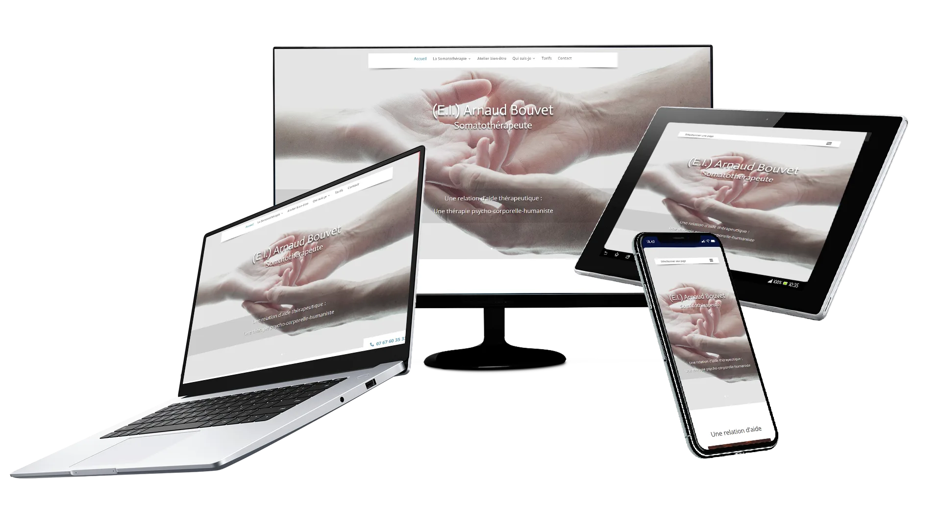 Site internet responsive arnaud bouvet Site internet responsive arnaud bouvet